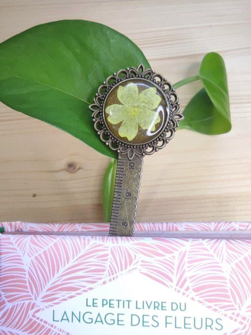 Marque-pages fleur de verveine Suzy