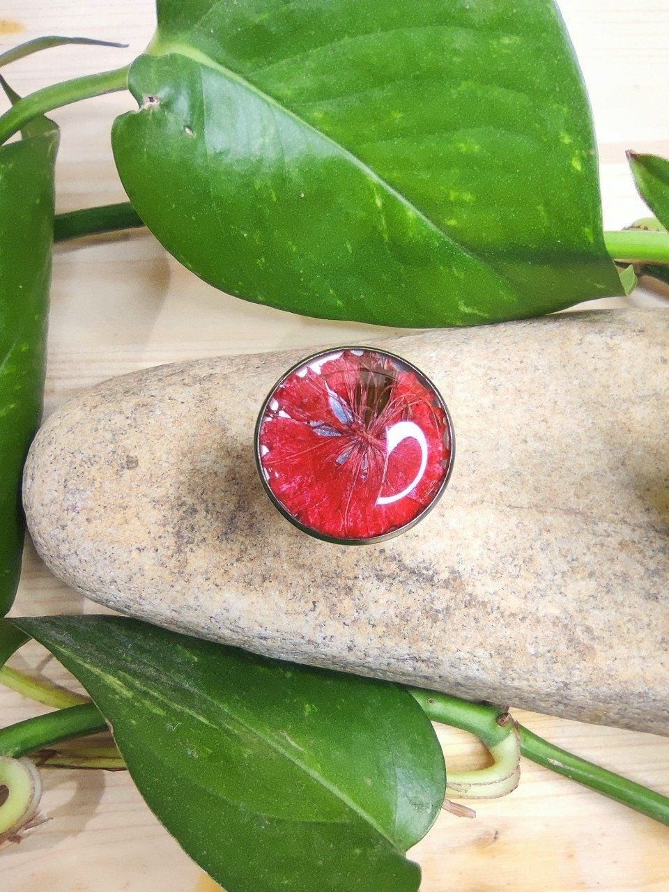 Bague acier inoxydable spirale Nigelle Coralie