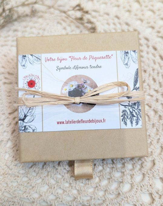 Pendentif médaillon BR porte-photo Pâquerette Zara