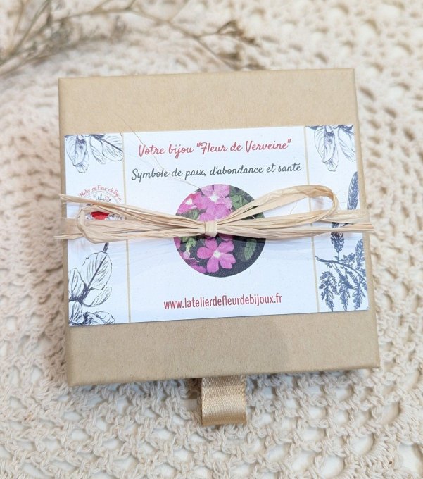 Pendentif médaillon AI A porte-photo Verveine Viviane