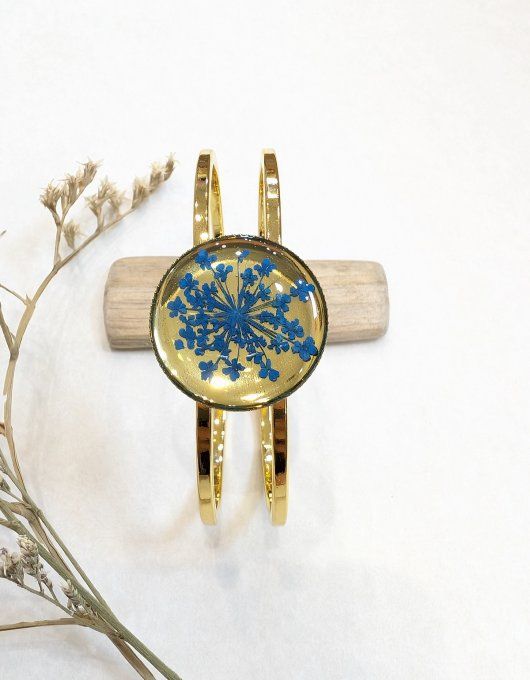 Jonc articulé PM OR Fleur de dentelle Séraphine