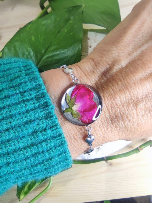 Bracelet acier inoxydable Mini Rose Juliette