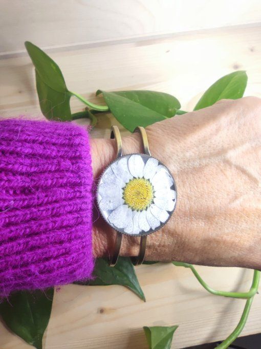 Jonc articulé Marguerite Blanca