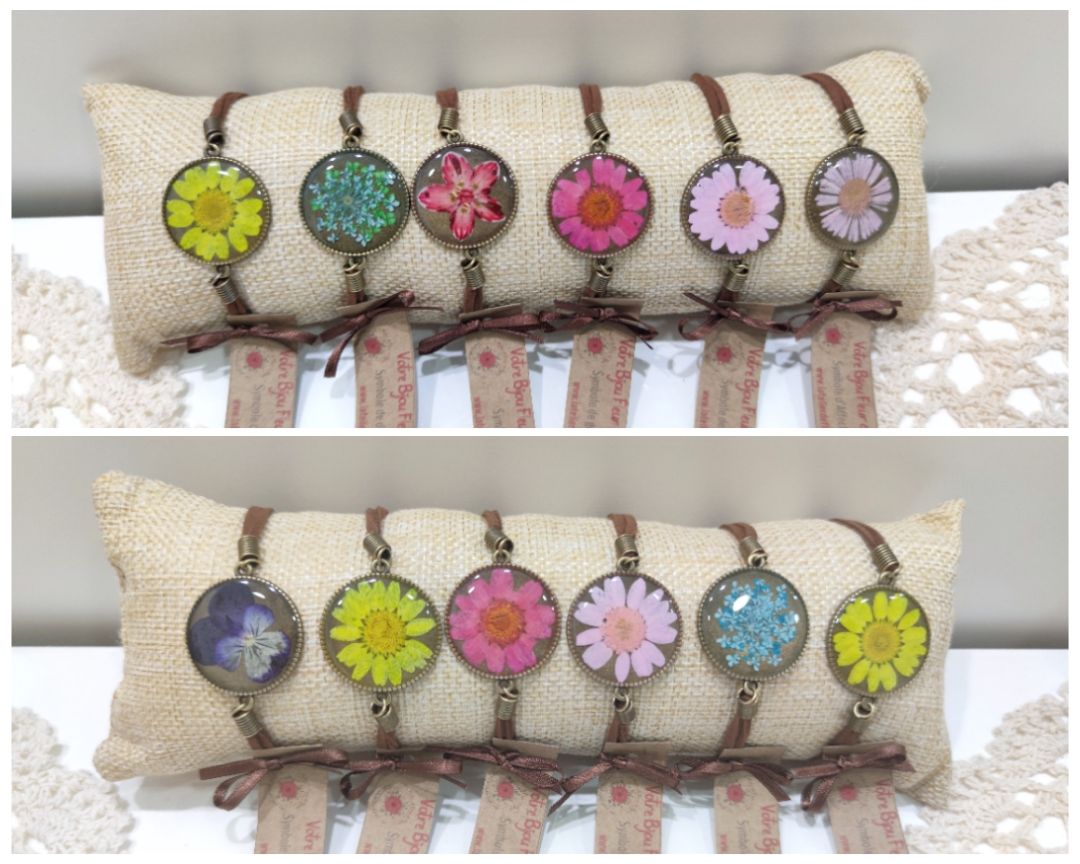 Bouquet de 12 bracelets Collection Nature Bohème Lucette + Linette