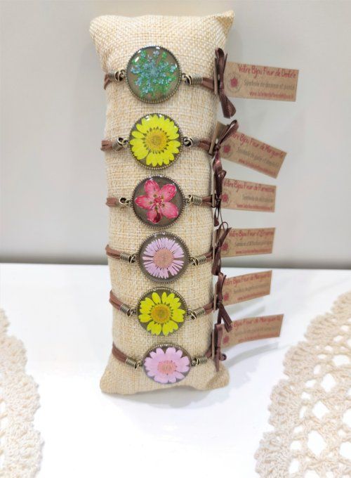 Bouquet de 6 bracelets Collection Nature Bohème Antoinette