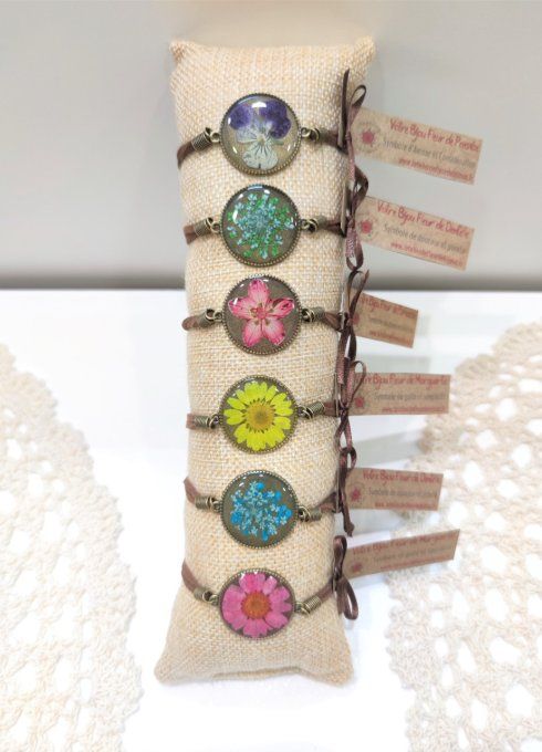 Bouquet de 18 bracelets Collection Nature Bohème Antoinette + Colette + Marinette