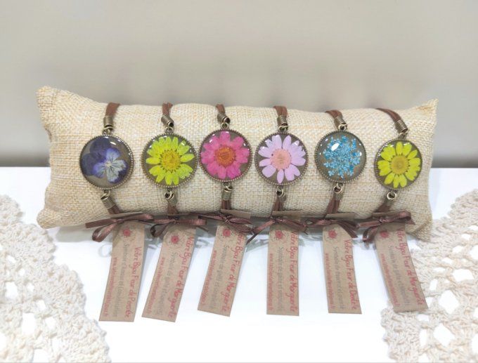 Bouquet de 12 bracelets Collection Nature Bohème Lucette + Linette